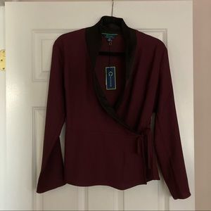 NWT Wrap Blouse